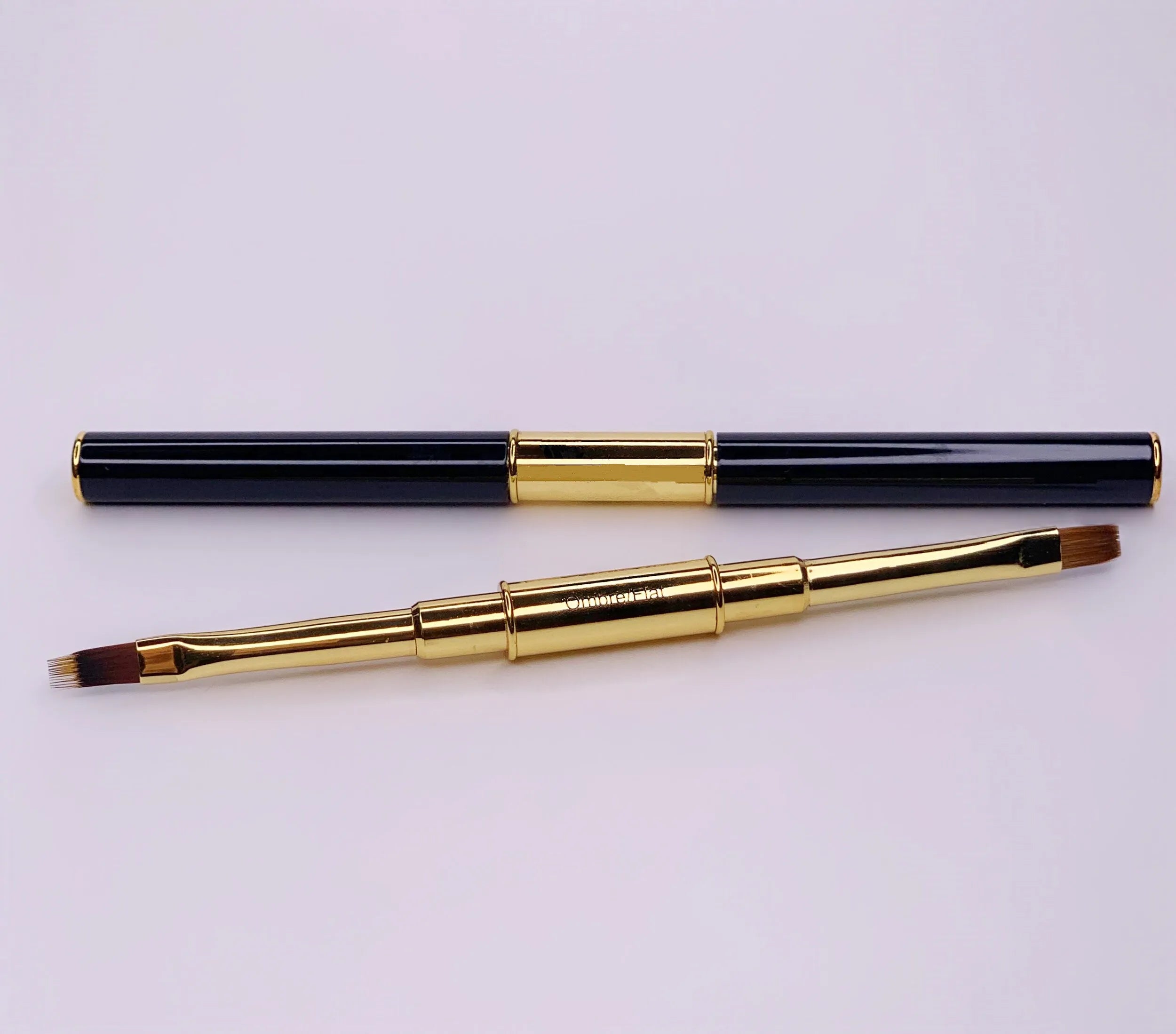 2020 Hot EVAL 3D Nail Art Brush UV Gel Brush Ombre Brush Dual Ended