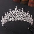 Bridal Headdress Baroque Rhinestone Crown Wedding Bridal Birthday Princess Tiaras