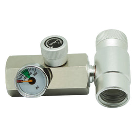 Paintball Soda CO2 Stream Cylinder Refill Adapter Connector Homebrew Kit for Filling Gas with Integral-type More Durable Adapter