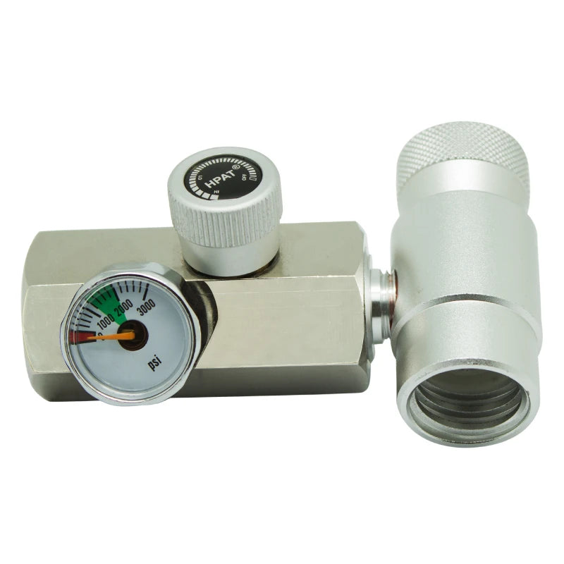 Paintball Soda CO2 Stream Cylinder Refill Adapter Connector Homebrew Kit for Filling Gas with Integral-type More Durable Adapter