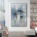 Artist Design Hand Painted Framed Wall Art Modern Landscape Oil Canvas Paintings by JZ Arts for Home Living Room Decoration