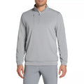 Men's Performance Lightweight 1/4 Zip Golf Pullover Long Sleeve Solid Color Sweatshirts