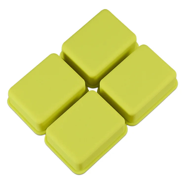 Silicone Soap Molds for Homemade Craft Soap Mold Cake Chocolate Mold Ice Cube Tray