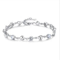 Wholesale Women's 925 Sterling Silver Bracelet Suitable for Birthday Valentine or Wedding Gift Jewelry