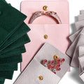 DIGU Jewelry Bag Custom logo Earring Bracelet Necklace Gift Jewellery Velvet Packaging Pouch Jewelry Bag