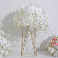 SZ04 Wedding Centerpiece Flower Real Touch Orchid Flower Ball Wedding Centerpieces White Center Pieces Wedding Decoration Flower
