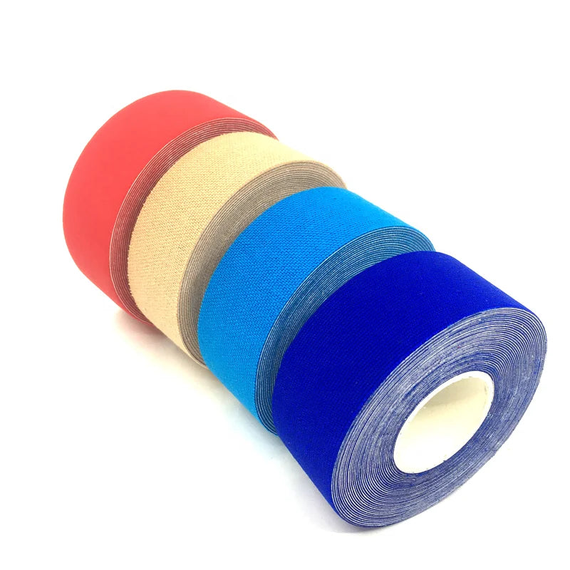 Cotton Material Breathable Kinesiology Tape for Athletic Sports 2.5cm*5m