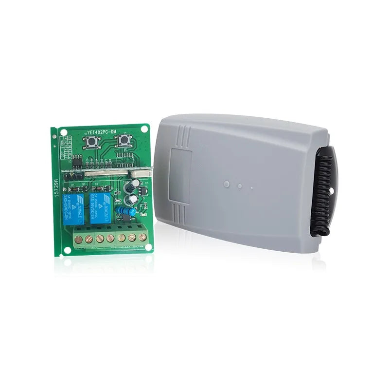 Wireless Universal AC/DC12-24V 433mhz YET402PC-DM Receiver