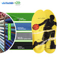 JOGHN Hot Selling Air Cushion Breathable Running Shoe Insert Pu Hight Elastic Foot Pads Arch Support Sports Insoles