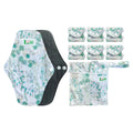 Reusable Soft Sanitary Pad Washable Cloth Menstrual Pads Absorbency Panty Liner Sanitary Pads