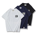 Men's Vintage Motorcycle Club Graphic T-Shirt 100% Cotton Retro American Flag Print Short Sleeve Tee for Streetwear