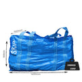 Blue Yellow Orange Red Green Breathable Foldable Reusable Construction Dumpster Bags ISO9001 Certified Multiple Uses 3500 Lbs