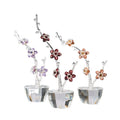 Wholesale Professional Factory Souvenir Decoration Gifts Wedding Crystal plum Blossom Long Branch for Valentine's Day Favors