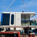 Custom 20ft 40ft mobile apple cabin container homes capsule house prefabricated homes for Philippines