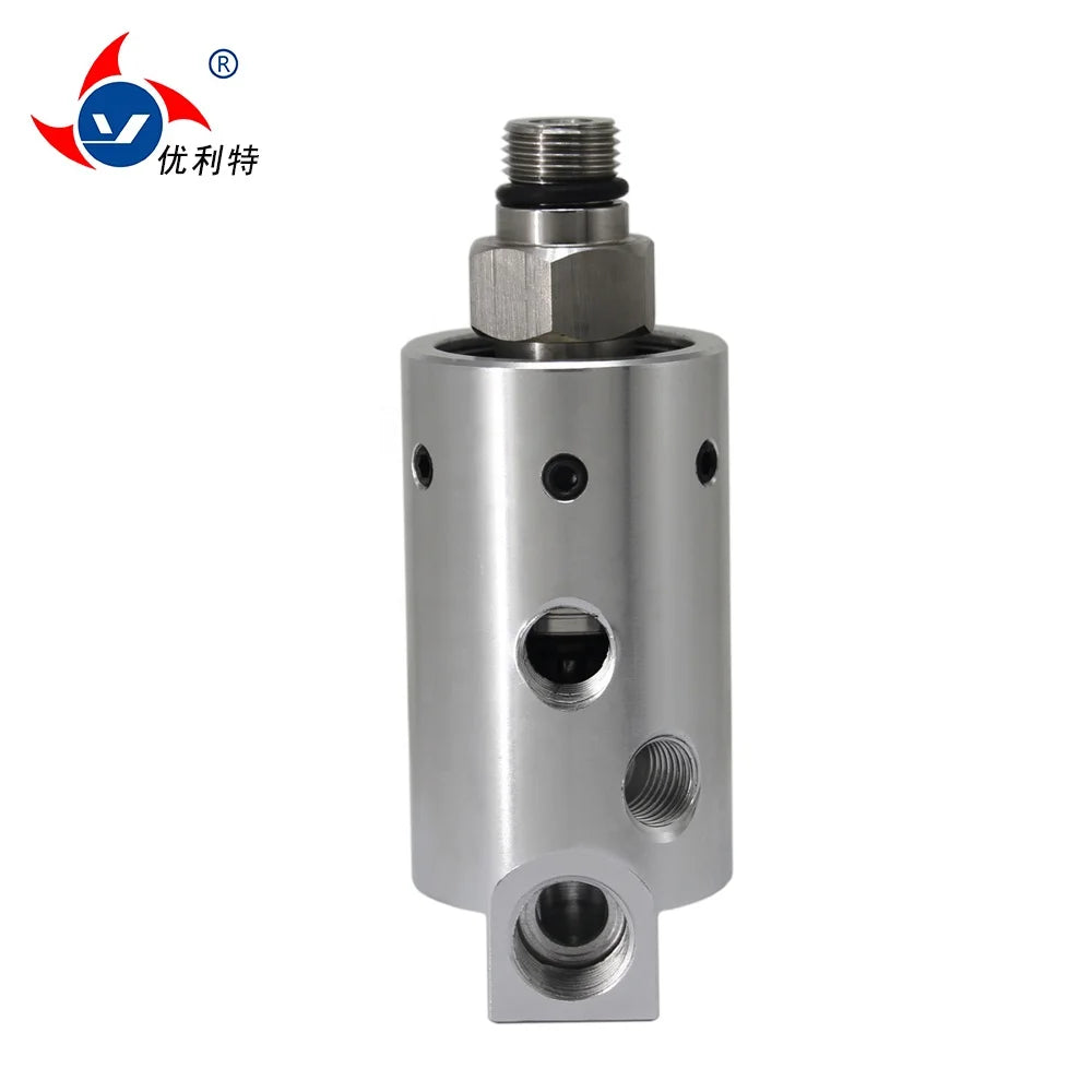 Rix Rocky High Pressure Rotary Joint Machine Tool LX86V-244 16385 1 Piece Aluminum Alloy Body Stainless Steel Rotor Cutting