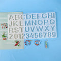 26 English Alphabet Digital Mold Silicone Mould Crystal Drop Glue for Resin Crafts & Jewelry Tools Making