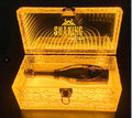 Free Custom LED Lighting for Champagne Bottle Carrier Case for Night Clubs-Exclusive VIP Bottle Glorifier Presenter Display Rack