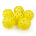 Yellow Neon Yellow Pickleball Balls 40 Holes TPE Material 25g Outdoor Sport Practice Competition