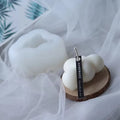 J197 Handcraft Ornaments Three-dimensional Cute Big Cloud Shape DIY Resin Scented Candle Silicone Mold