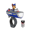 PAW Patrol Kids' Bike Light LED Flashlight with Batteries for Outdoor Camping Plastic Material for Boys and Girls MegaBDM