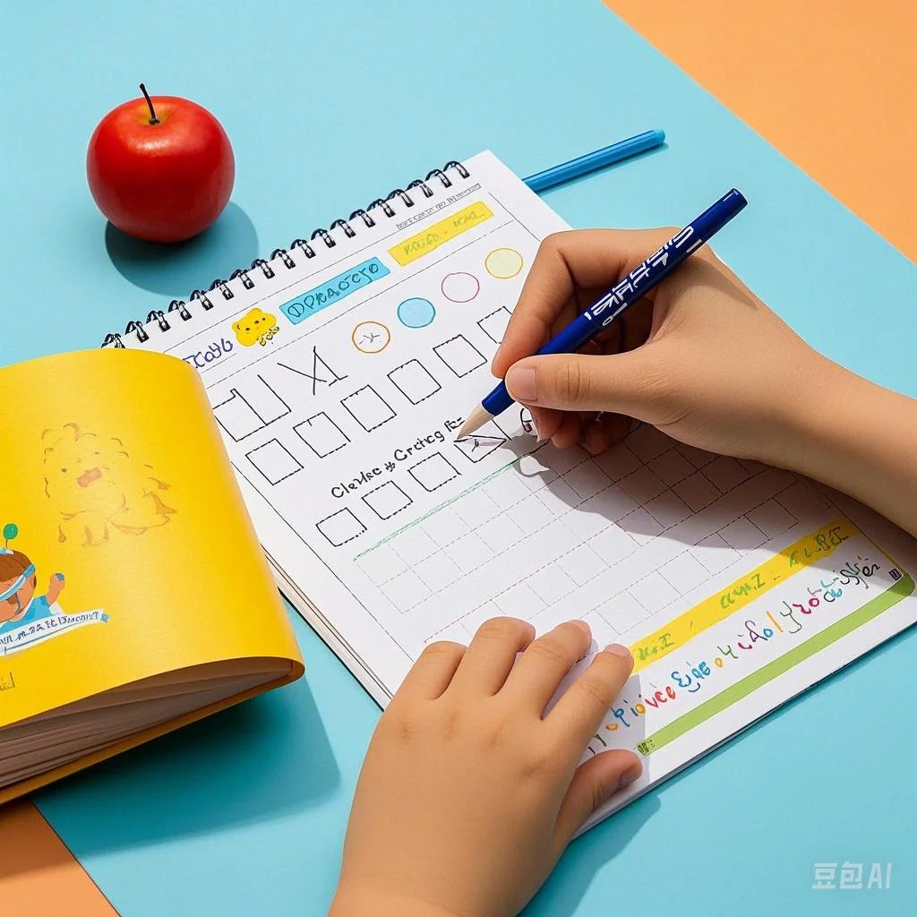 Magic Reusable Education Dot to Dot Training Writing Practice Learning Card for Kids