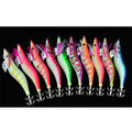 Slow Sinking 10 Colors Squid Jig for Fishing 2.5# 3# 3.5# Egi Octopus Jig Fishing Tackle Fishing Lure Squid Jigging