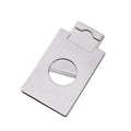 Single Piece Cigar Cutter Square Portable Stainless Steel Cigar Scissors Cigar Accessories