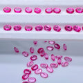 Topaz Oval Shape 4x3mm ~ 10x8mm Good Quality Natural Loose Gemstone Faceted Cut Stone Making Jewelry Natural Pink Topaz