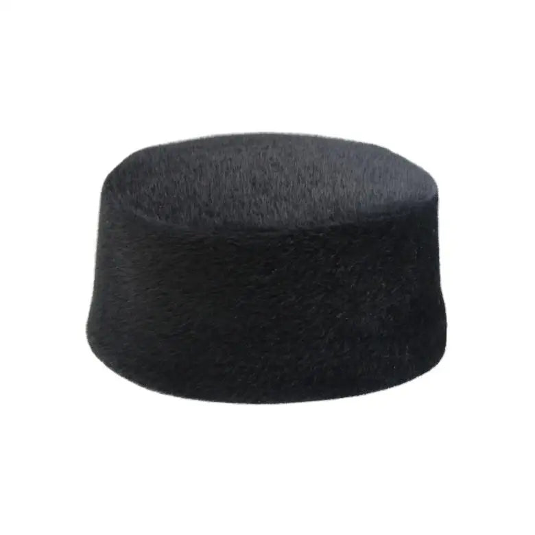 New Design Prayer Hat Warm Emulation Mink Hard Shell Muslim Men's Islamic Worship Hat
