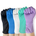 5 Mil 12inch Logo Custom Latex Free Barber Tattoo Beauty Salon Spa Cleaning Food Service Kitchen Disposable Nitrile Glove Gloves