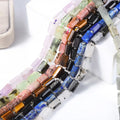 8*12mm Cylinder Columnar Tube Shape Natural Stone Scattered Beads for Bracelet Making Wholesale