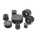 Manufacturers Black Plastic 30MM Plug Tube Inserts for Chair Legs Furniture Pads with End Tube Insert & Tube Inserts Plug