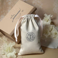 Small Cotton Drawstring Packaging Bag High End Gift Packaging Bag