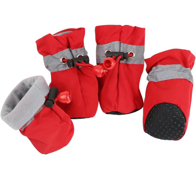 Wholesale Soft Bottom Breathable Waterproof Dog Shoes Go Out Pet Dog Rain Boots
