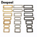 Deepeel BF040 40mm DIY Handmade Square Ring Buckle for Bags Belts Luggage Hardware Accessories Zinc Alloy Bag Connective Buckle