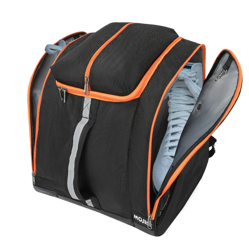 OEM Factory Custom Snow Ski Boots Bag Backpack Outdoor Ski Skate Boots Shoes Storage Carry Bag for Adults