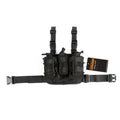 Tactical MOLLE Drop Leg Platform Thigh Rig Holster with Magazine Pouch Adjustable Modular System for Hunting