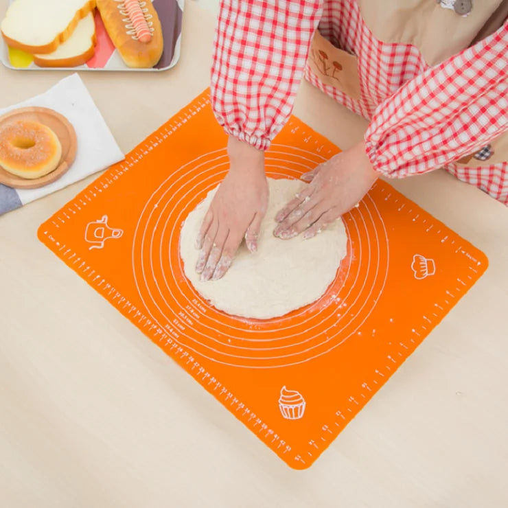 Silicone Pastry Mat Baking Mat Manufacture Silicon Rolling Dough Silicone Customizable Food Grade 30*40cm