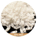 Miyuki Quarter Tila Beads 5 * 1.2 * 1.9 mm [18 Color Opaque  Dyed ]10g Pack