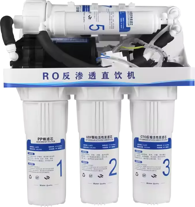Competitive Price 5 Stages RO Reverse Osmosis Water Purifier Machine Under-Sink Filter Drink Water Filters for House Use