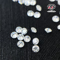 SICGEM Wholesale Small Size Melee Loose Moissanite VVS Round Cut 0.7-2.9mm White Color