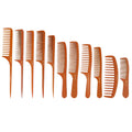 Wholesale Custom Logo Printed Electric Wooden Foldable Lice Comb Wide Tooth Salon Home Hairdressing High Temperature Resistance