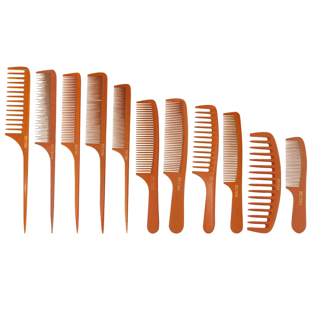 Wholesale Custom Logo Printed Electric Wooden Foldable Lice Comb Wide Tooth Salon Home Hairdressing High Temperature Resistance
