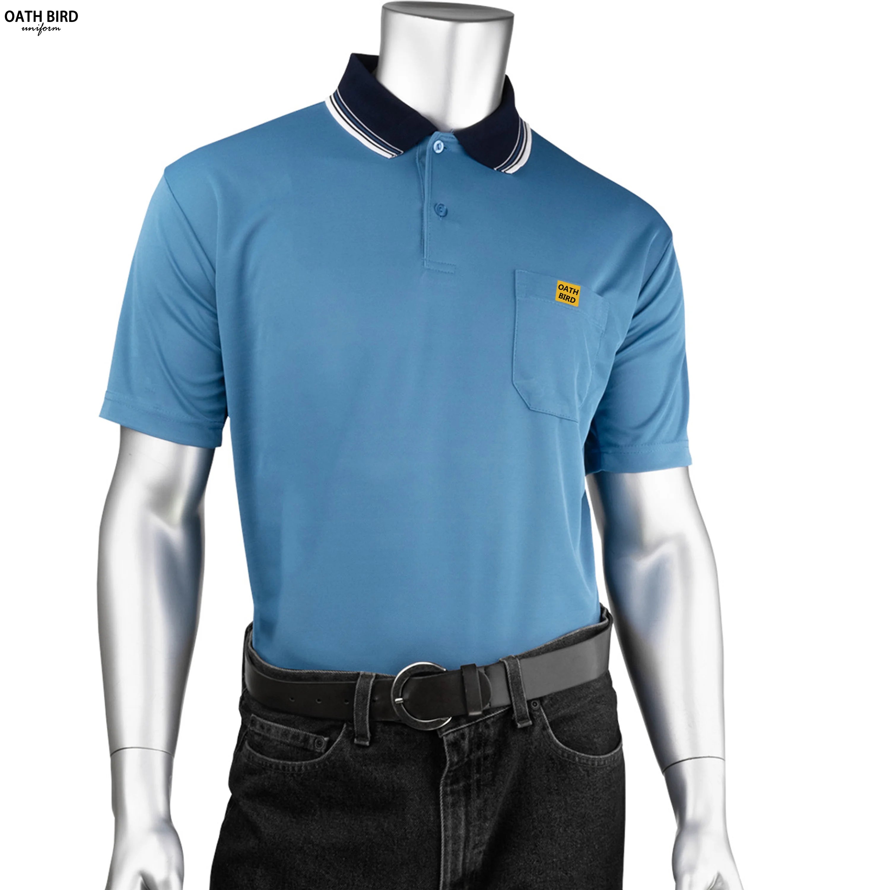 OEM/ODM Company Uniform Reusable Clothing Polo Shirt Quick Drying Breathable Polo Tshirt Corporate Staff Uniforms Work Tshirt