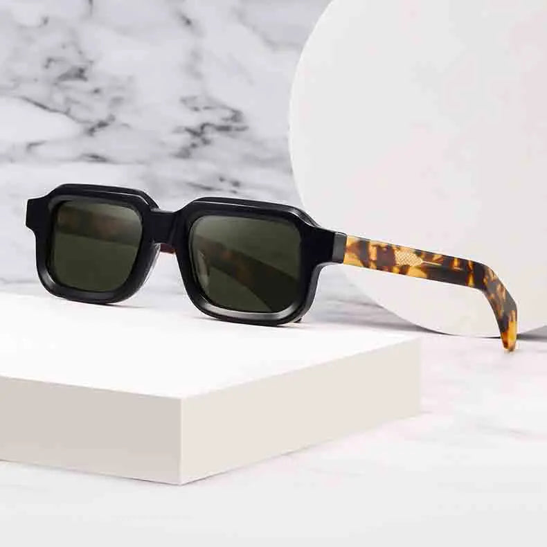 Custom Glasses Sunglasses Manufacturer Acetate 2025 Sunglasses Women 400 Uv Square Men Polarized Sunglasses