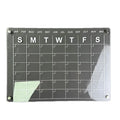 PinGlory PG2-20230815-1 High Quality Rewritable Magnetic Acrylic Weekly Calendar White Message Board Refrigerator for