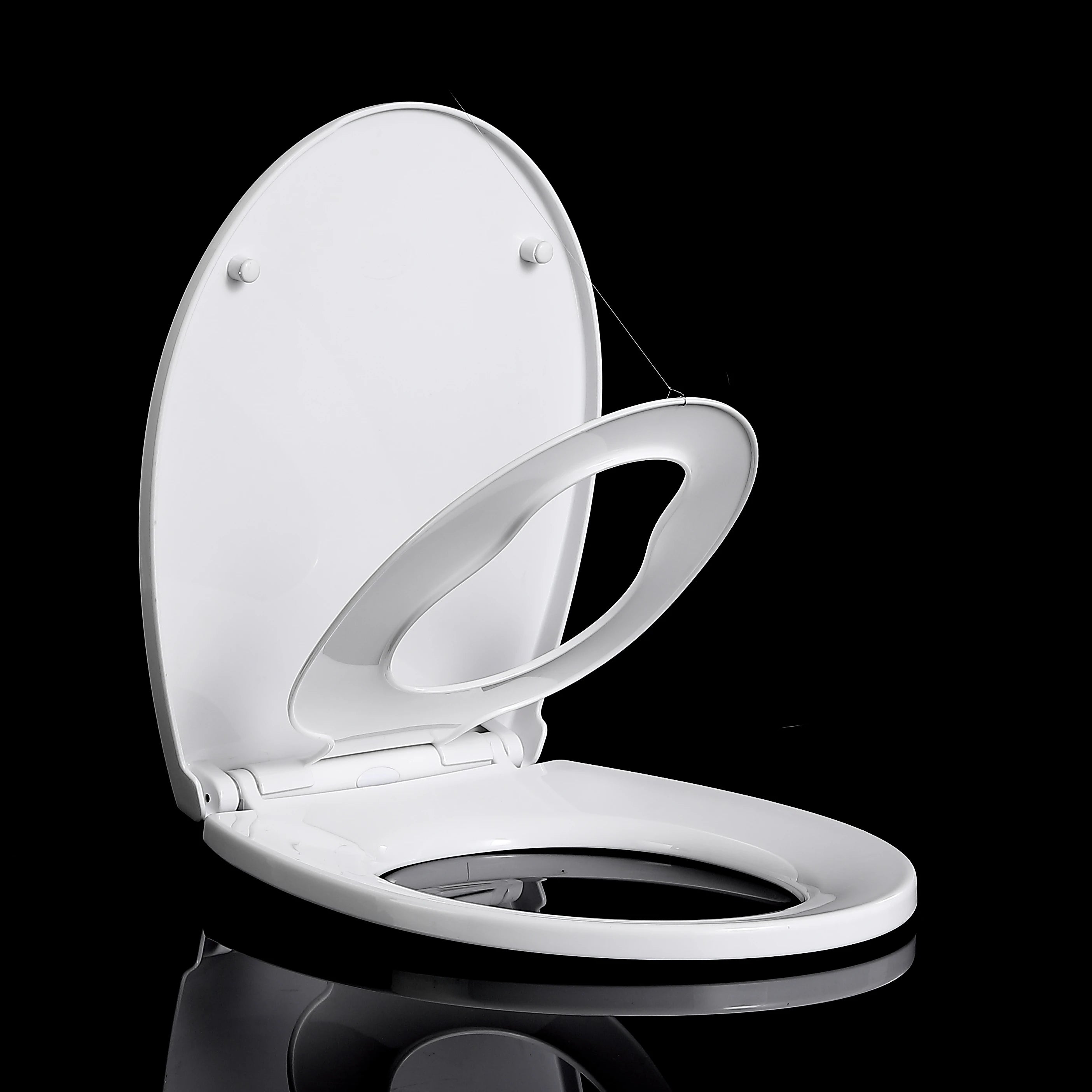 Comfortable Baby Plastic Toilet Cover Seat 3pcs Family Toilet Lid for Child and Adult
