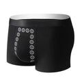 Uxyk- Custom LOGO Comfortable Mid-Rise Men's Boxers Breathable Massage Granular Skin-Friendly Plus Size Man Underwear