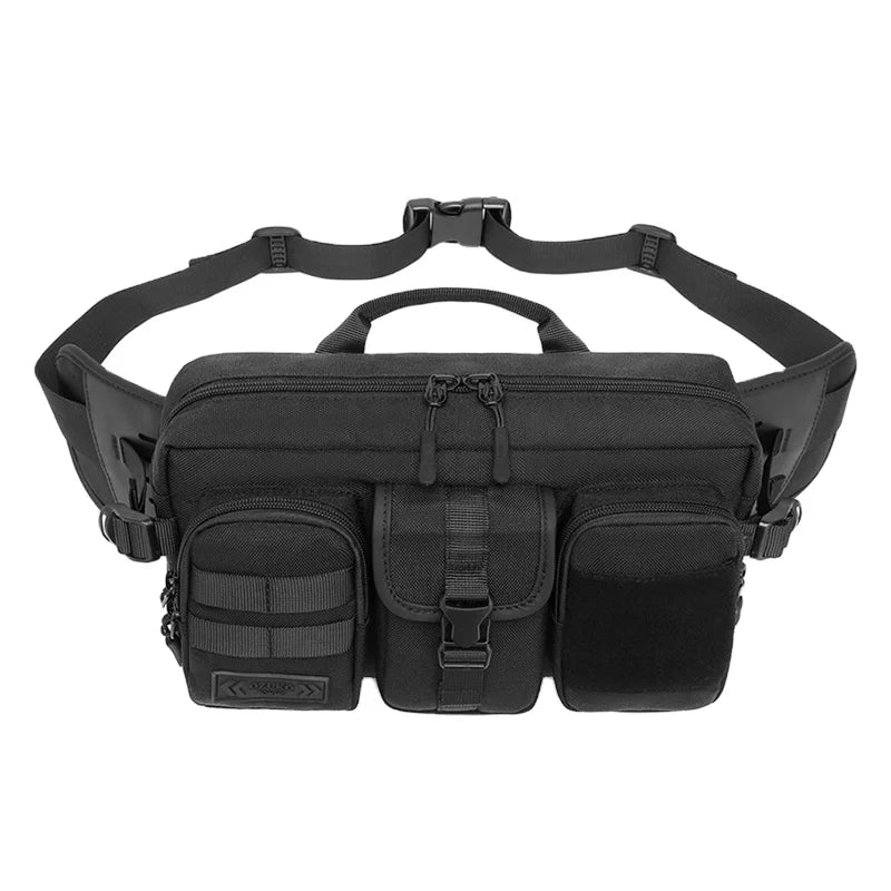 Ozuko 9449 New Sales Set Bag Travel Tool Fishing Custom Fanny Pack Belt Pillow Waist Bag Waterproof Sling Bag