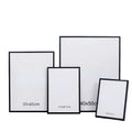 Wholesale A0 A1 A2 A3 A4 8X10 11X14 Inch 30x40 50x70cm Metal Aluminum Alloy Photo Picture Frame with Real Glass or Plexiglass